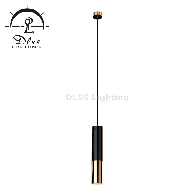 DLSS Lighting ثريا حديثة للمصنع باللونين الأسود والذهبي